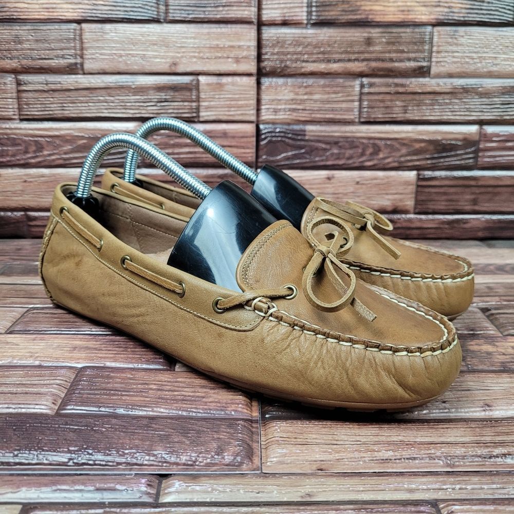 Abeo MarileeโLeatherย Driving Moccasin Loafer Size 9 N